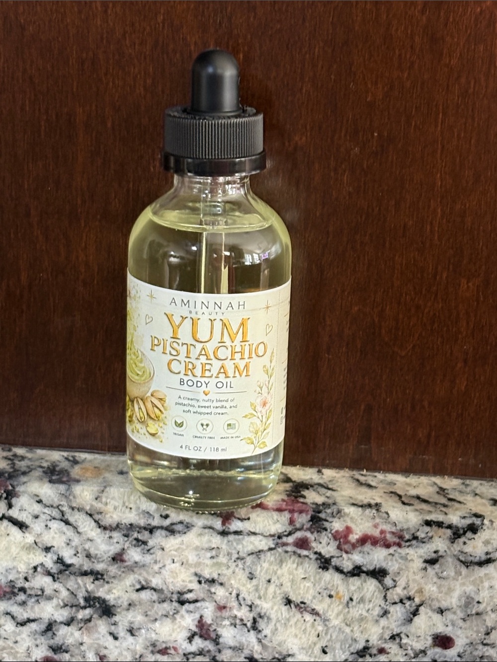 Aminnah Yum Pistachio Body Oil